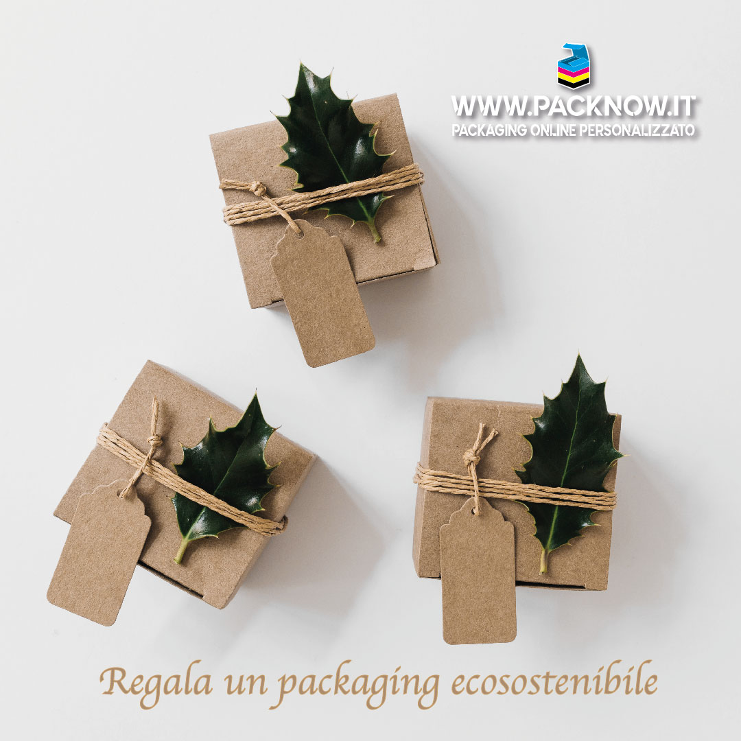 packaging natalizio sostenibile